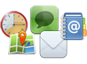 Llamadas, SMS, Chat contactos y nmeros de telfono guardados